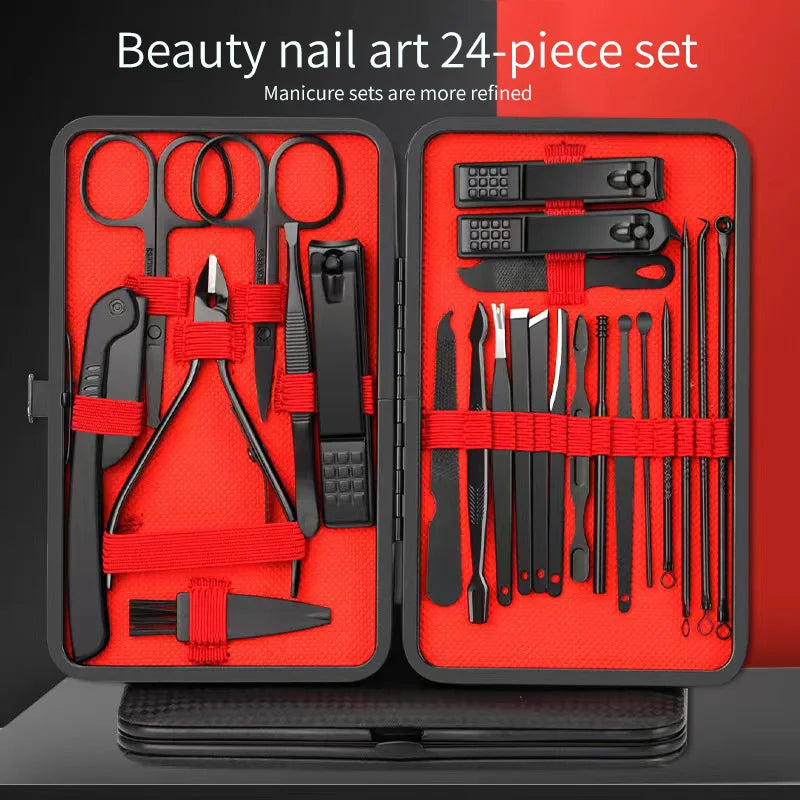 Mousen Care™ Precision Grooming Kit | Premium 24-Piece Nail & Care Set for Men (Freeship)