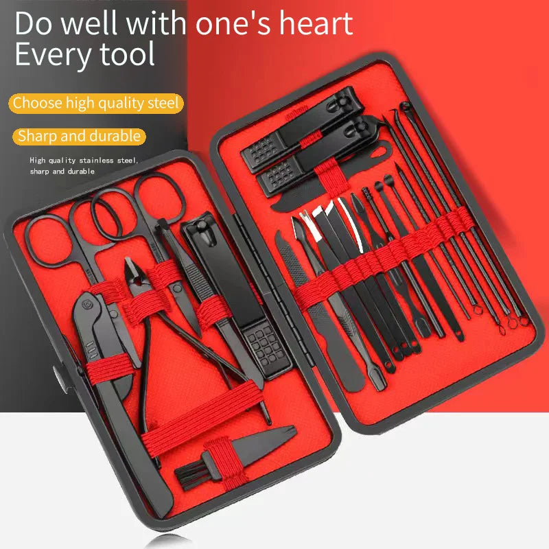 Mousen Care™ Precision Grooming Kit | Premium 24-Piece Nail & Care Set for Men (Freeship)