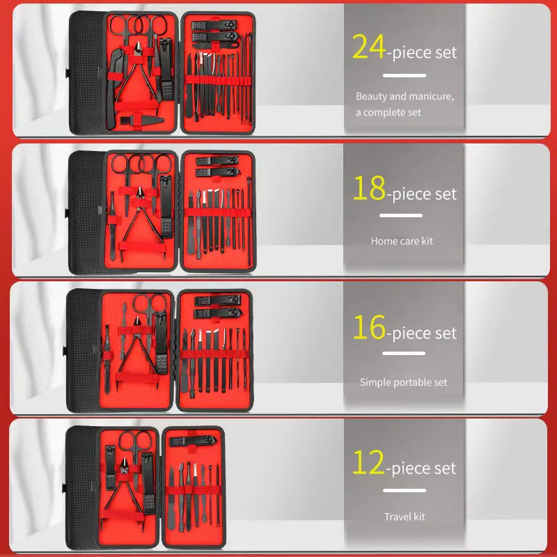 Mousen Care™ Precision Grooming Kit | Premium 24-Piece Nail & Care Set for Men (Freeship)