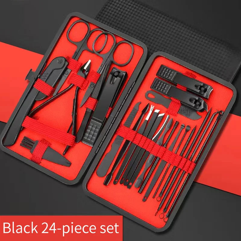 Mousen Care™ Precision Grooming Kit | Premium 24-Piece Nail & Care Set for Men (Freeship)