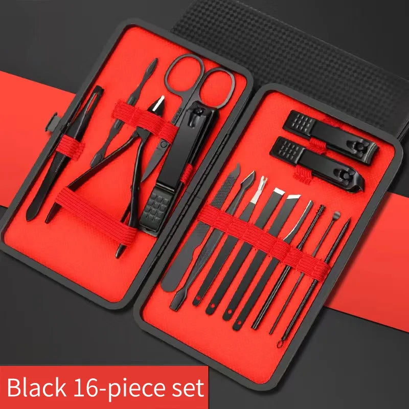 Mousen Care™ Precision Grooming Kit | Premium 24-Piece Nail & Care Set for Men (Freeship)