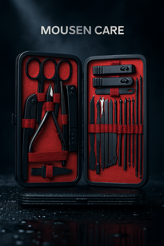 Mousen Care™ Precision Grooming Kit | Premium 24-Piece Nail & Care Set for Men (Freeship)
